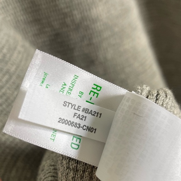 J. Crew Rugged Cotton Waffle Sweater in Gray Size XXL - Picture 7 of 8